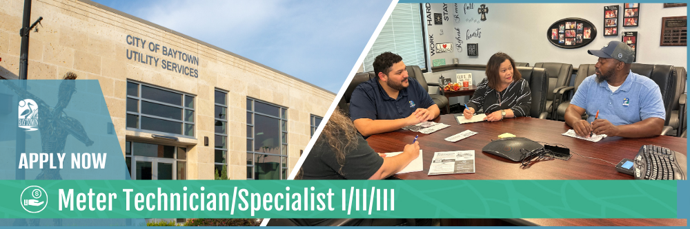 Apply now. Meter Technician/Specialist I/II/III.